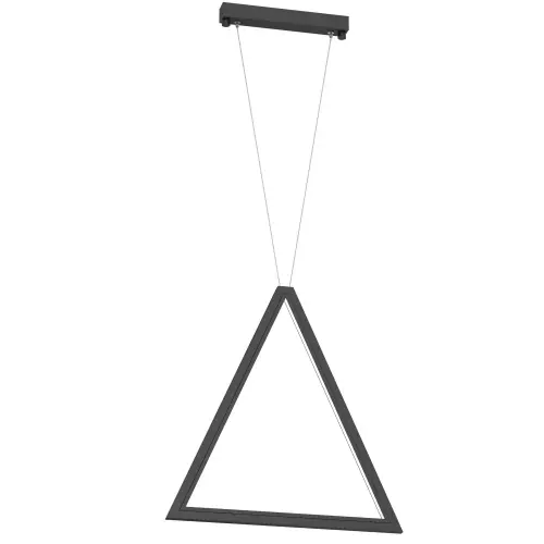 Lampa wisząca Ikuna A - Czarna (420 mm) 3000K 5076 (Shilo) Antigo