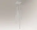 Lampa wisząca 8xGU10 YABU biała 7577 SHILO