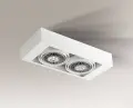 Spot natynkowy podwójny KOGA biały 7121 SHILO