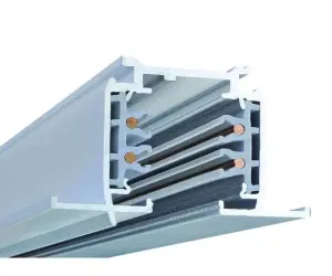 Szynoprzewód wpuszczany biały 100cm 8102 SHILO