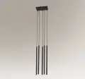 Lampa wisząca 5xG9 KOSAME czarna 7848 SHILO