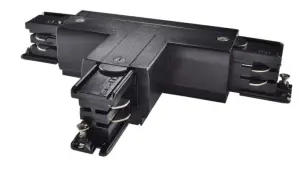 Łącznik "T" do szynoprzewodu lewy czarny 8123 SHILO