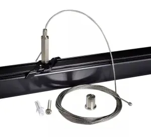 Zawiesie linowe szynoprzewodu 5m 8131 czarne SHILO