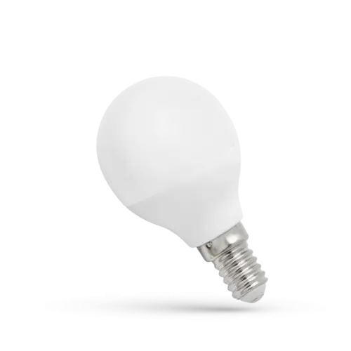 ŻARÓWKA LED KULKA 4W 3000K E14 CIEPLA BIAŁA SPECTRUMLED