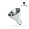 Żarówka LED GU10 6W 430lm 4000K Biała Neutralna kątświecenia  10 ° 