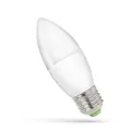 ŻARÓWKA LED 6W ŚWIECZKA 6000K E27 WOJ+13062 SPECTRUMLED