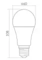 ŻARÓWKA LED RGBW z pilotem 3000K+RGB EC79455 E27 8W 520LM ECO LIGHT