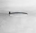 Plafon AGARI 57cm 1330 czarny barwa ciepła 3000K SHILO