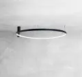 Plafon AGARI 117cm 1350 czarny barwa ciepła 3000K SHILO
