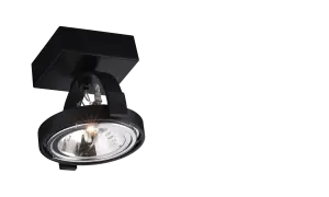Spot sufitowy reflektor 1x AR111 SAKURA czarny 2233 SHILO