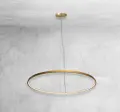 Lampa wisząca AGARI 117cm złota 5344 barwa ciepła 3000K SHILO