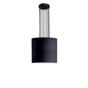 Lampa wisząca IHI - Czarna-czarny (480 mm) 9042 (Dohar) Antigo