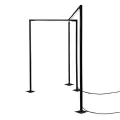 Lampa zewnętrzna stojąca TAKETA Garden wys. 114cm 9935 szer. 80cm SHILO