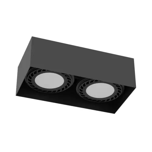 Plafon Cage - out 0-2 - Czarny (85mm) 1269 Brosline