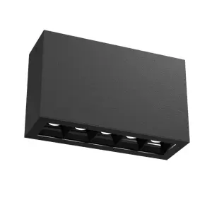 Plafon A-glare 5 - Czarny (90mm) 1038 Brosline