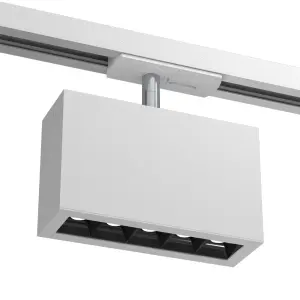 Spot A-glare track 5 - Biały - szynoprzewód 230V (150mm) 6325 Brosline