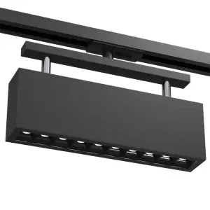 Spot A-glare track 10 - Czarny - szynoprzewód 230V (150mm) 6327 Brosline