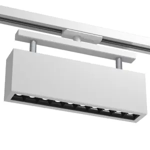 Spot A-glare track 10 - Biały - szynoprzewód 230V (150mm) 6328 Brosline