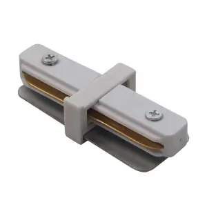 Łącznik prosty szynoprzewodu 1 - fazowego 230V - Biały 6305 Brosline