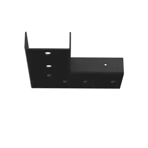 Narożnik do systemu modułowego Cube/ Pipe/Drop move - Czarny 1015 Brosline