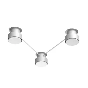 Modułowe potrójne Etna 3 - Biały (70mm) 1024 Brosline