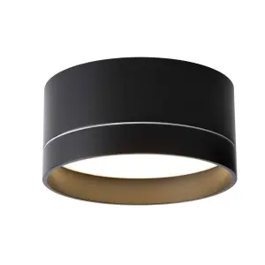 Lampa sufitowa IP44 TOSA czarna 8060  SHILO