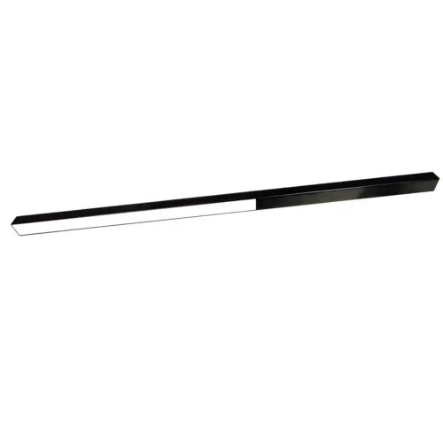 Oprawa natynkowa podłużna HIATE LINE 1808 czarna 3000K 120cm SHILO