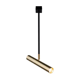 Reflektor Akadi R2 - Mosiądz polerowany-czarny 8879 (Amplex) Antigo