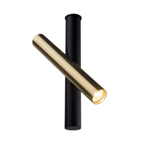 Reflektor Akadi R1 - Mosiądz polerowany-czarny (304 mm) 8893 (Amplex) Antigo