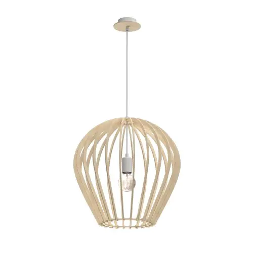 Lampa wisząca Bala - Naturalna sklejka (460 mm) 5016 (Amplex) Antigo