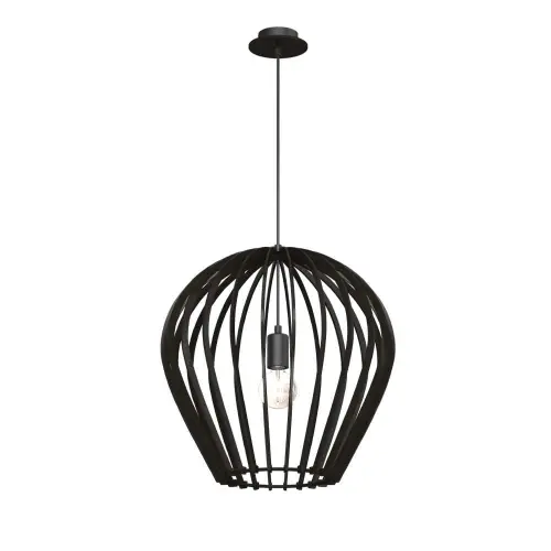 Lampa wisząca Bala - Czarna sklejka (460 mm) 5019 (Amplex) Antigo