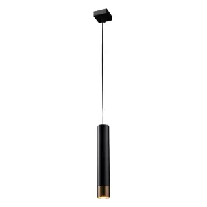 Lampa wisząca Eido 1 - Czarna-patyna mat (350 mm) 8256 (Amplex) Antigo