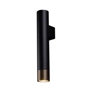 Kinkiet Eido 1 - Czarny-patyna mat (350 mm) 8268 (Amplex) Antigo