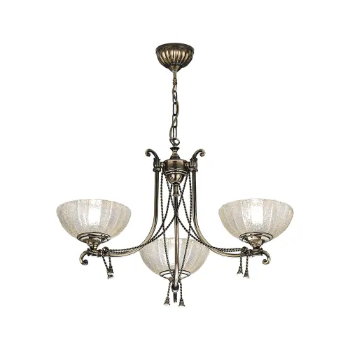 Lampa wisząca Granada 3 - Patyna połysk (710 mm) 8313 (Amplex) Antigo