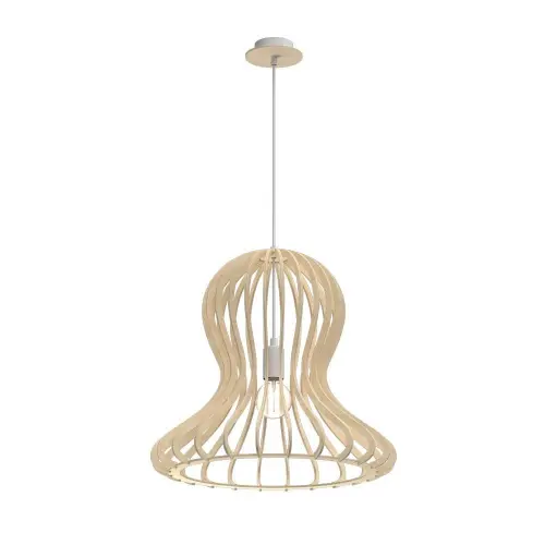 Lampa wisząca Octo - Naturalna sklejka (440 mm) 5017 (Amplex) Antigo