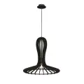 Lampa wisząca Rina - Czarna sklejka (460 mm) 5021 (Amplex) Antigo