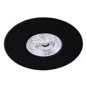 Lampa wpuszczana Chito - Czarna IP54 3026 (Brosline) Antigo