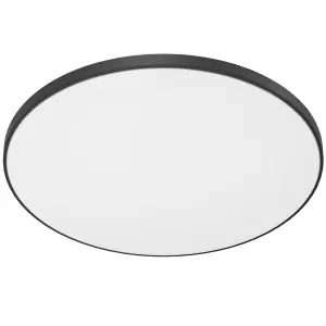 Plafon Ika 48 - Biały-czarny IP54 3000K 1066 (Brosline) Antigo