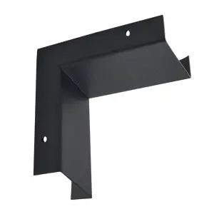 Narożnik ściana-sufit do systemów modułowych Line move - Czarny 1068 (Brosline) Antigo