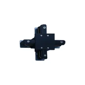 Łącznik krzyżowy szynoprzewodu podtynkowego 1F 230V - Czarny 6353 (Brosline) Antigo