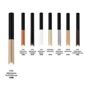 Końcówka wymienna - Platyna mat 9780 (Dohar) Antigo