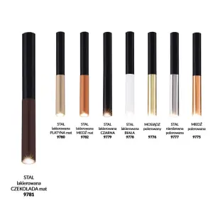 Końcówka wymienna - Czekolada mat 9781 (Dohar) Antigo