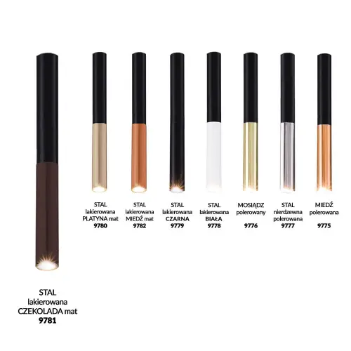 Końcówka wymienna - Czekolada mat 9781 (Dohar) Antigo