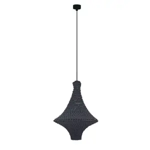 Lampa wisząca Alda S - Czarna (300 mm) 5111 (Shilo) Antigo