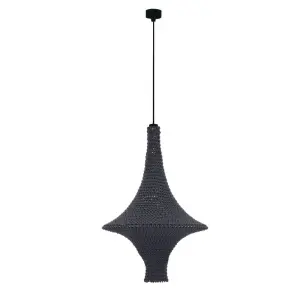 Lampa wisząca Alda M - Czarna (420 mm) 5112 (Shilo) Antigo