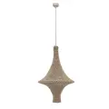 Lampa wisząca Alda M - Beżowa (420 mm) 5118 (Shilo) Antigo