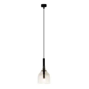 Lampa wisząca Botor 1 - Czarna (150 mm) 5095 (Shilo) Antigo