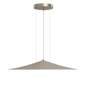 Lampa wisząca Brito 74 - Platyna mat (740 mm) 5068 (Shilo) Antigo