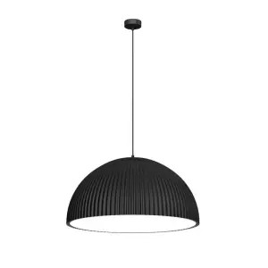 Lampa wisząca Gandra 60x30 - Czarna 5024 (Shilo) Antigo