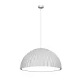 Lampa wisząca Gandra 60x30 - Biała 5025 (Shilo) Antigo